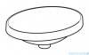 Geberit VariForm Umywalka owalna wpuszczana w blat bez przelewu 50x40cm KeraTect 500.710.00.2